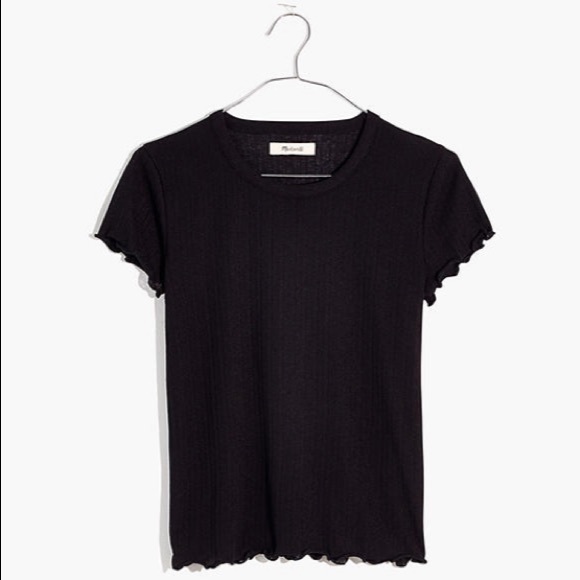Madewell Tops - Madewell sheer summer baby tee
